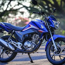 Kit Completo de Adesivos Honda Titan 160 2018 - Cor Azul