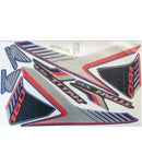 Kit Completo de Adesivos Honda Titan 160 2018 - Cor Azul