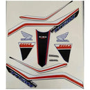 Kit Completo de Adesivos Honda Titan 160 2019 - Cor Azul