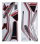 Kit Completo de Adesivos Honda Titan 160 2019 - Cor Vermelho