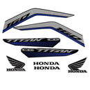 Kit Completo de Adesivos Honda Titan 160 2022/23 Cinza Metálico - Qualidade Premium e Acabamento Perfeito