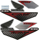 Kit Completo de Adesivos Honda Titan 160 Fan 2020-21 - Cor Prata Metálico