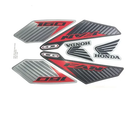 Kit Completo de Adesivos Honda Titan 160 Fan 2020-21 - Cor Prata Metálico
