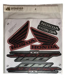 Kit Completo de Adesivos Honda Titan 160 Start 2020-21 - Cor Vermelho