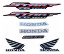 Kit Completo de Adesivos Honda Titan 160 Start 2022 Prata - Qualidade Premium e Acabamento Perfeito