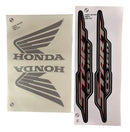 Kit Completo de Adesivos Honda Titan 160 Start 2022 Preto - Qualidade Premium e Acabamento Perfeito