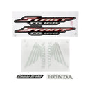 Kit Completo de Adesivos Honda Titan 160 Start 2022/23 Vermelho - Qualidade Premium e Acabamento Perfeito