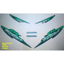 Kit Completo de Adesivos Honda Titan 125 ES 2003 - Cor Verde