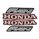 Kit Completo de Adesivos Honda Titan Fan 125 2007 - Cor Vermelho