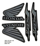 Kit Completo de Adesivos Honda Titan Fan 125 ES 2011 - Cor Roxo