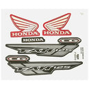 Kit Completo de Adesivos Honda Titan Fan 125 ES/ESD 2014 - Cor Vermelho