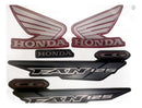 Kit Completo de Adesivos Honda Titan Fan 125 KS 2014 Vermelha