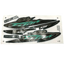 Kit Completo de Adesivos Honda Titan 125 KSE 2004 Verde