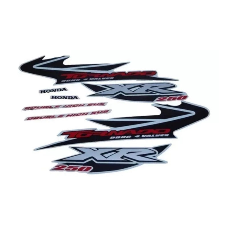 Faixa Adesiva Honda Tornado 250 2004 - Cor Branca