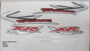 Kit Completo de Adesivos Honda XR 250 Tornado 2005 - Cor Preta