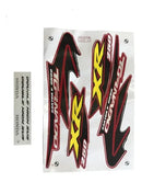 Kit Completo de Adesivos Honda XR 250 Tornado 2005 - Cor Vermelha