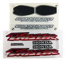 Kit Completo de Adesivos Honda CBX 250 Twister 2001-02 - Cor Preta