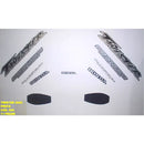 Kit Completo de Adesivos Honda CBX 250 Twister 2003 - Cor Preta
