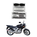 Kit Completo de Adesivos Honda CBX 250 Twister 2003 - Cor Preta