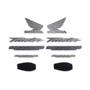 Kit Completo de Adesivos Honda CBX 250 Twister 2004 - Cor Vermelha