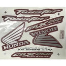 Kit Completo de Adesivos Honda CBX 250 Twister 2006 - Cor Vermelha