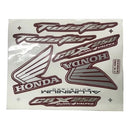 Kit Completo de Adesivos Honda CBX 250 Twister 2006 - Cor Vermelha