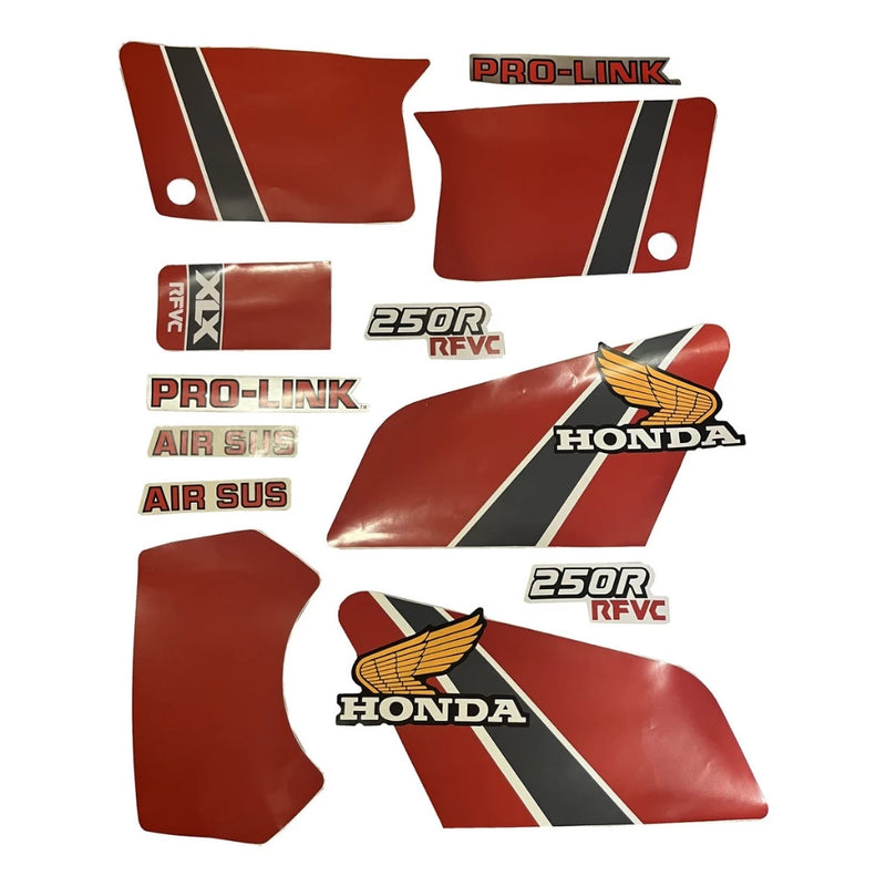 Faixa Adesiva Honda XLX250 1985 - Cor Branca