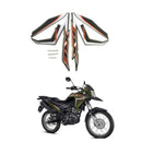 Kit Completo de Adesivos Honda XRE 190 2018 - Cor Verde