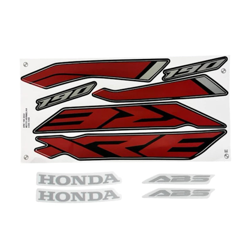 Faixa Adesiva Honda XRE-190 2022/2023 - Cor Vermelha