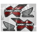 Kit Completo de Adesivos Honda XRE 300 2013 - Cor Vermelho