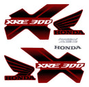 Kit Completo de Adesivos Honda XRE 300 2013 - Cor Vermelho