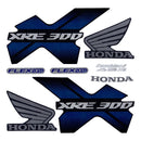 Kit Completo de Adesivos Honda XRE 300 2015 - Cor Preto
