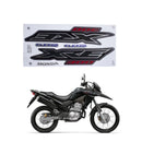 Kit Completo de Adesivos Honda XRE 300 2016 - Cor Preto