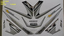Kit Completo de Adesivos Yamaha XTZ 125 2003 - Cor Preto