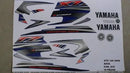 Kit Completo de Adesivos Yamaha XTZ 125 2006 - Cor Azul