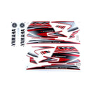 Kit Completo de Adesivos Yamaha XTZ 125 2006 - Cor Vermelho