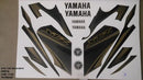 Kit Completo de Adesivos Yamaha XTZ 125 2012/13 - Cor Preto