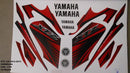 Kit Completo de Adesivos Yamaha XTZ 125 2012/13 - Cor Vermelho