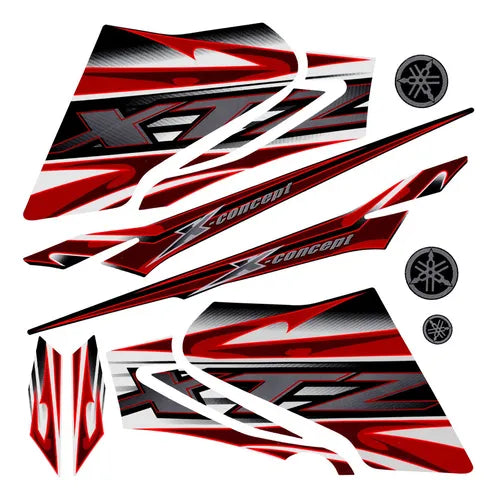 Faixa Adesiva Yamaha XTZ 125 XE 2014/15/16 Original Branca - Qualidade Premium e Acabamento Perfeito