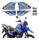 Kit Completo de Adesivos Yamaha XTZ150 Crosser 2019/2020 - Cor Azul