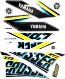 Kit Completo de Adesivos Yamaha XTZ150 Crosser 2019/2020 - Cor Branca