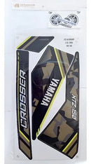 Faixa Adesiva Yamaha XTZ150 Crosser 2021/2022 - Cor Cinza-Escuro