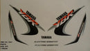 Kit Completo de Adesivos Yamaha YBR 125 2001 - Cor Prata