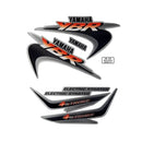 Kit Completo de Adesivos Yamaha YBR 125 2001 - Cor Prata