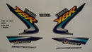 Kit Completo de Adesivos Yamaha YBR 125 2003 - Cor Azul
