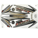 Kit Completo de Adesivos Yamaha YBR 125 2004 - Cor Preto