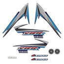 Kit Completo de Adesivos Yamaha YBR 125 2004 - Cor Roxo