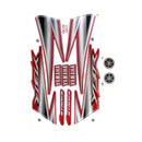 Kit Completo de Adesivos Yamaha YBR 125 2006 - Cor Vermelho
