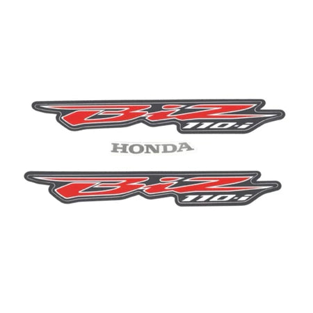 Faixa Adesiva Honda BIZ 110i 2019 Original Cinza - Qualidade Premium e Acabamento Perfeito