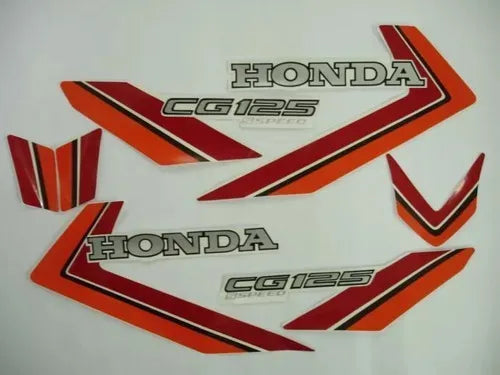 Faixa Adesiva Honda CG 125 1985 Original Branca - Qualidade Premium e Acabamento Perfeito
